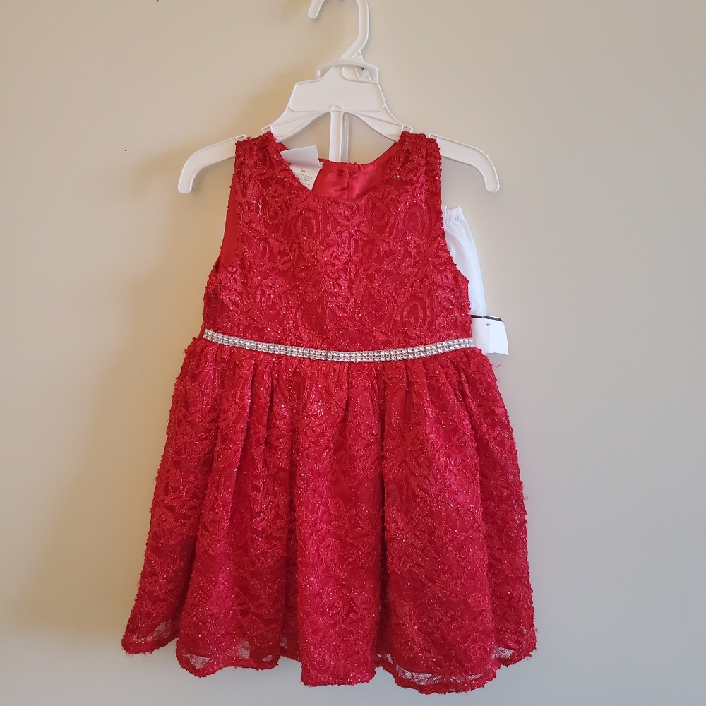 Baby girl valentines dress 24M (NWT)